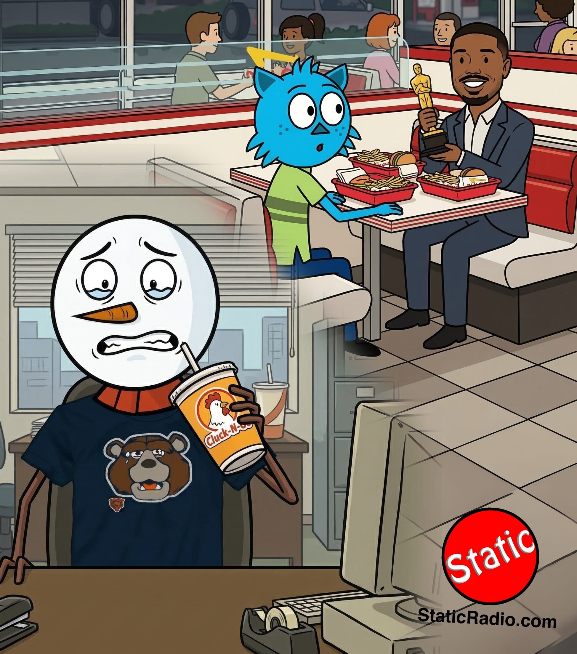 Oscar Whizzer - Static Radio cover