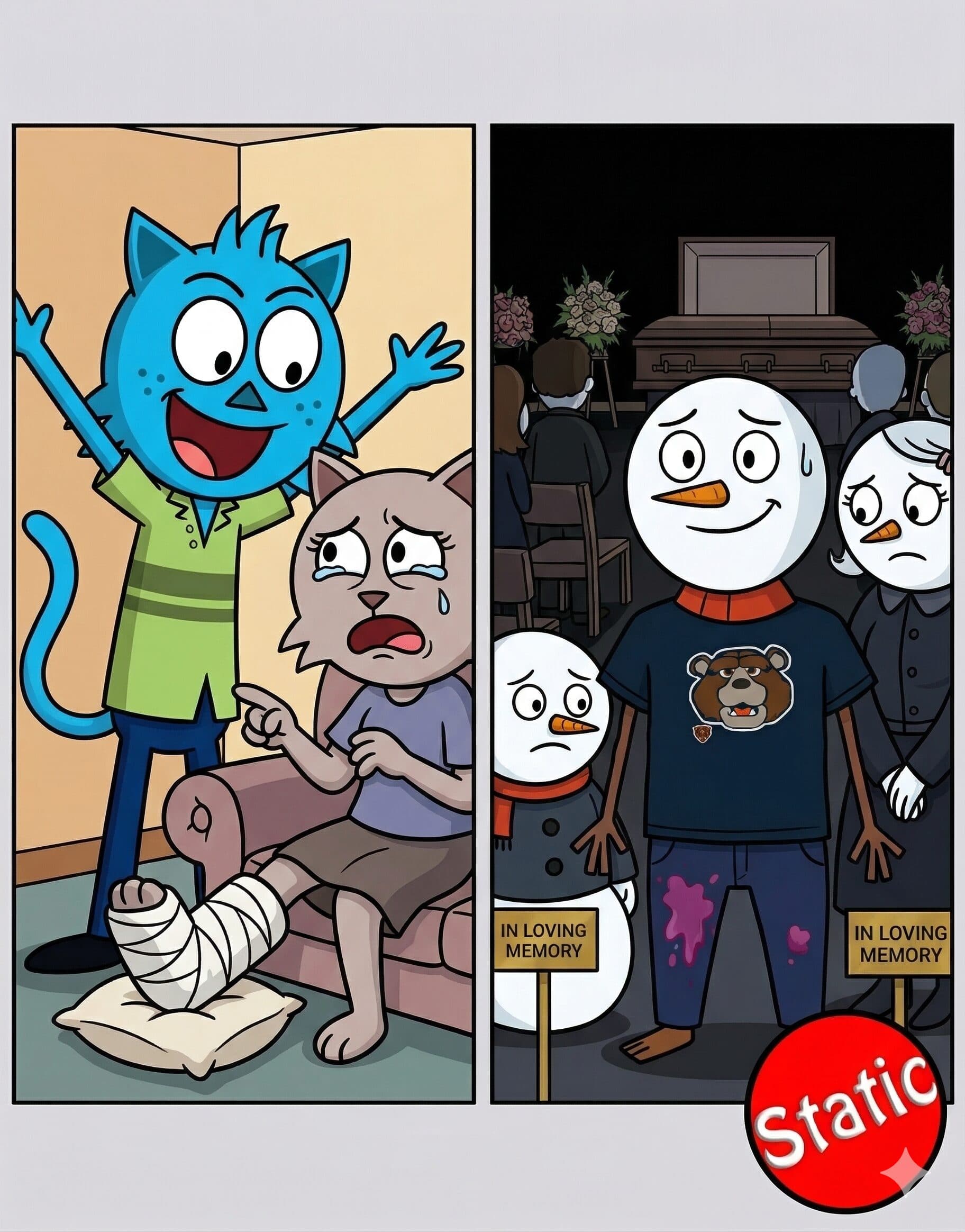 Ankle Tragedy - Static Radio cover