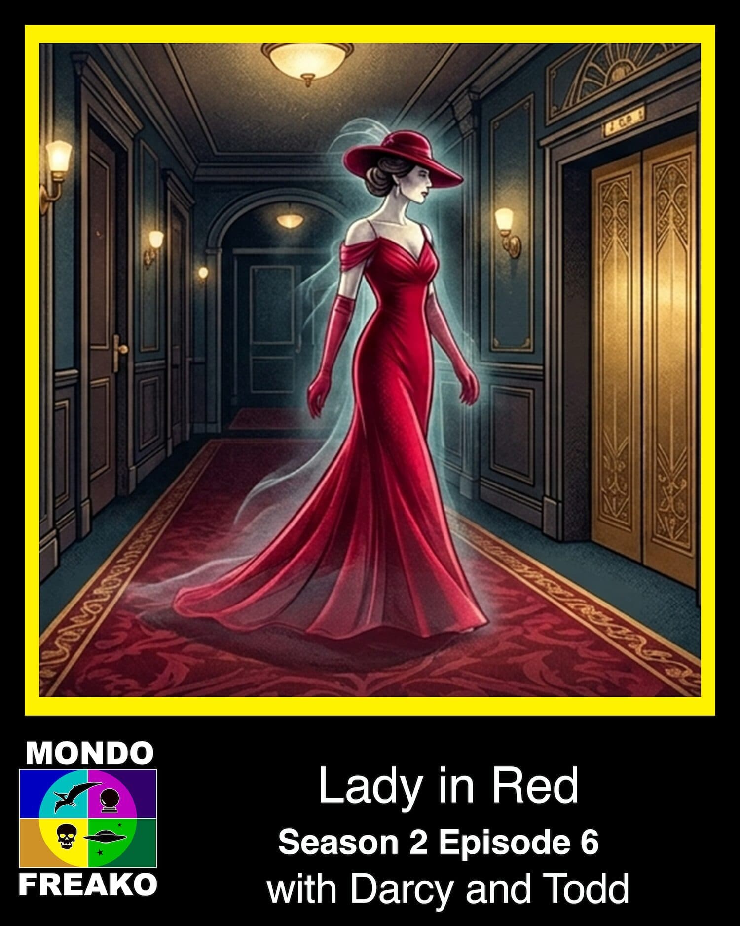 Lady in Red with Todd Van Allen and Darcy Fiander – Oshopod.com — Static Radio cover