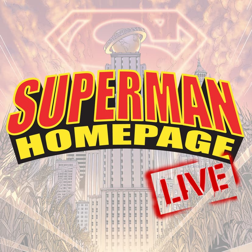 Superman Homepage Live! cover
