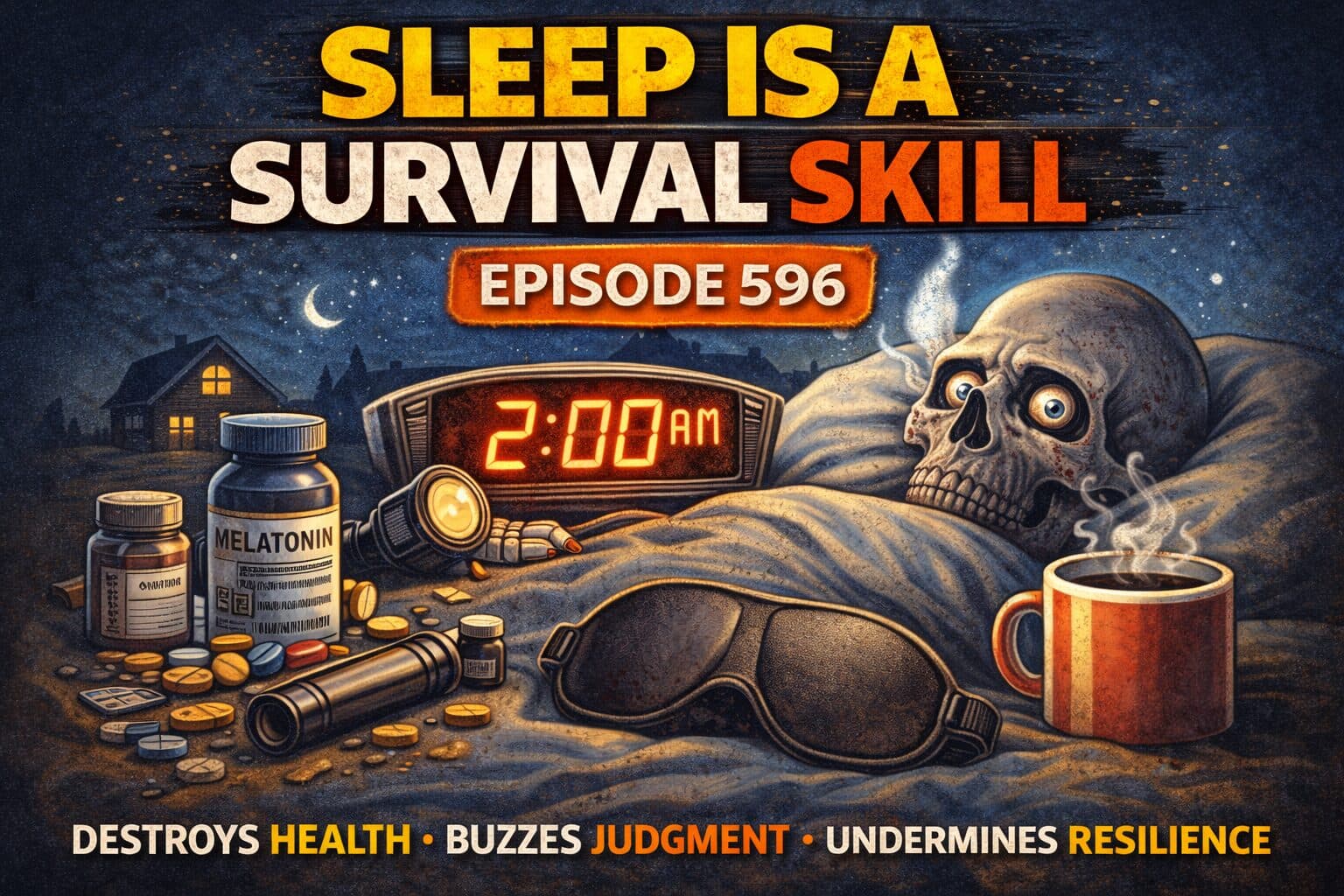 Sleep Is a Survival Skill | Episode 596 - The Survival Punk Podcast cover