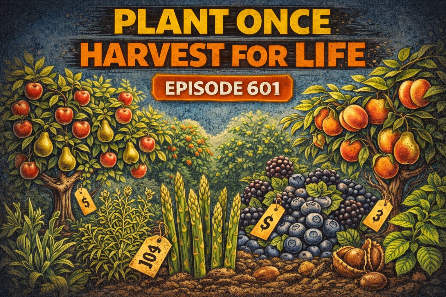 Plant Once, Harvest for Life | Episode 601 - The Survival Punk Podcast cover