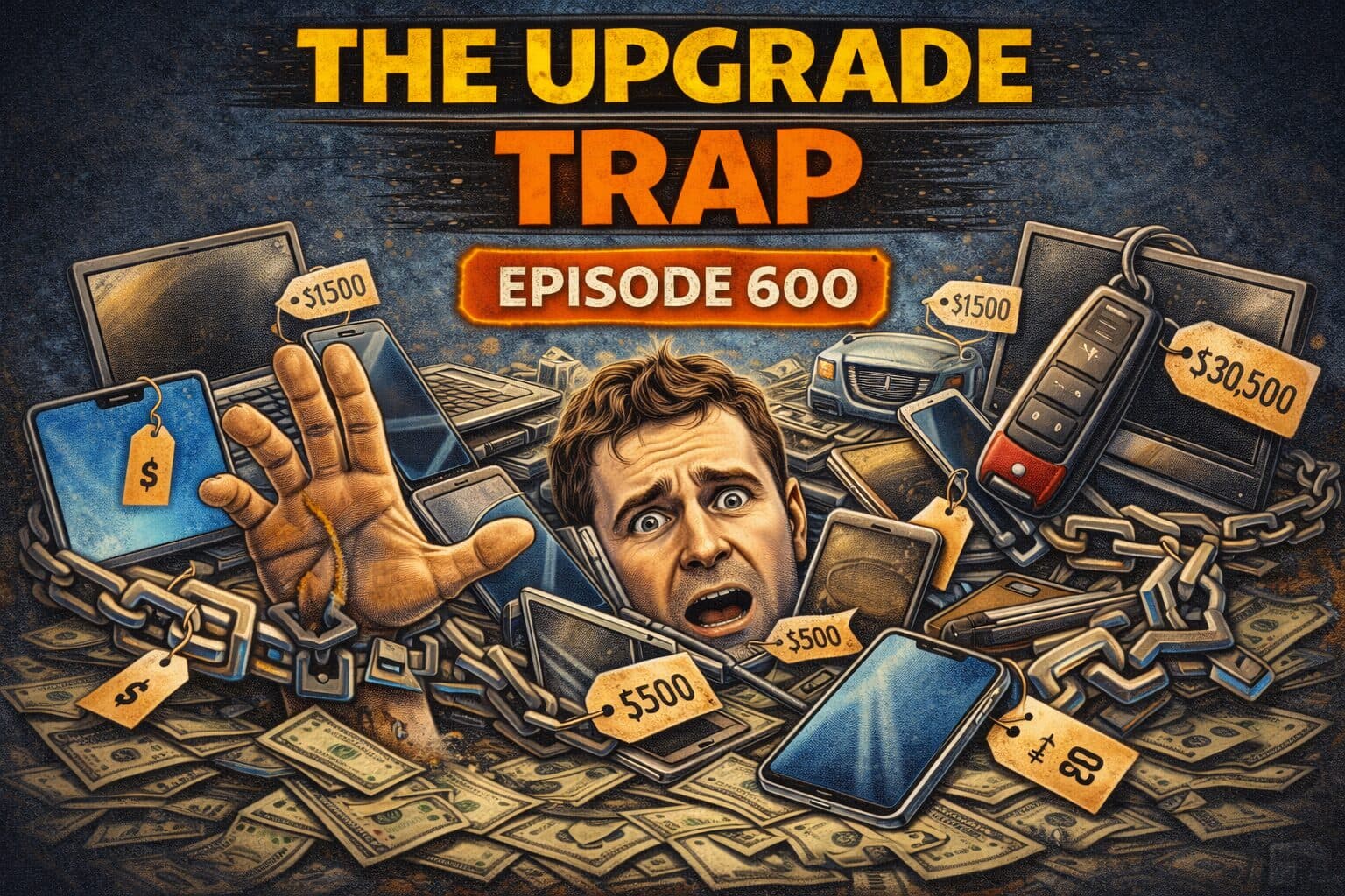 The Upgrade Trap | Episode 600 - The Survival Punk Podcast cover