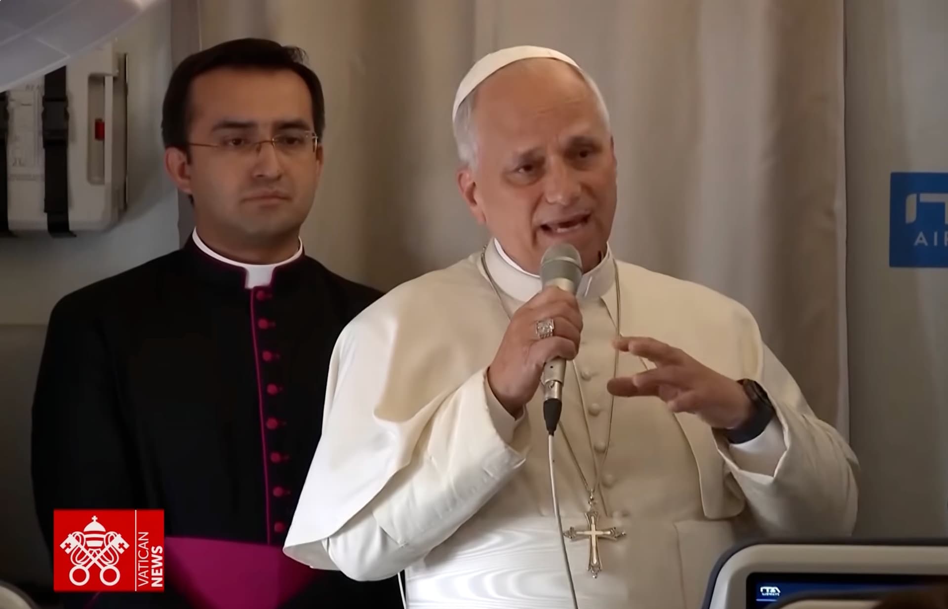 The Pope, the Press, and the Present — The Catholic Thing cover