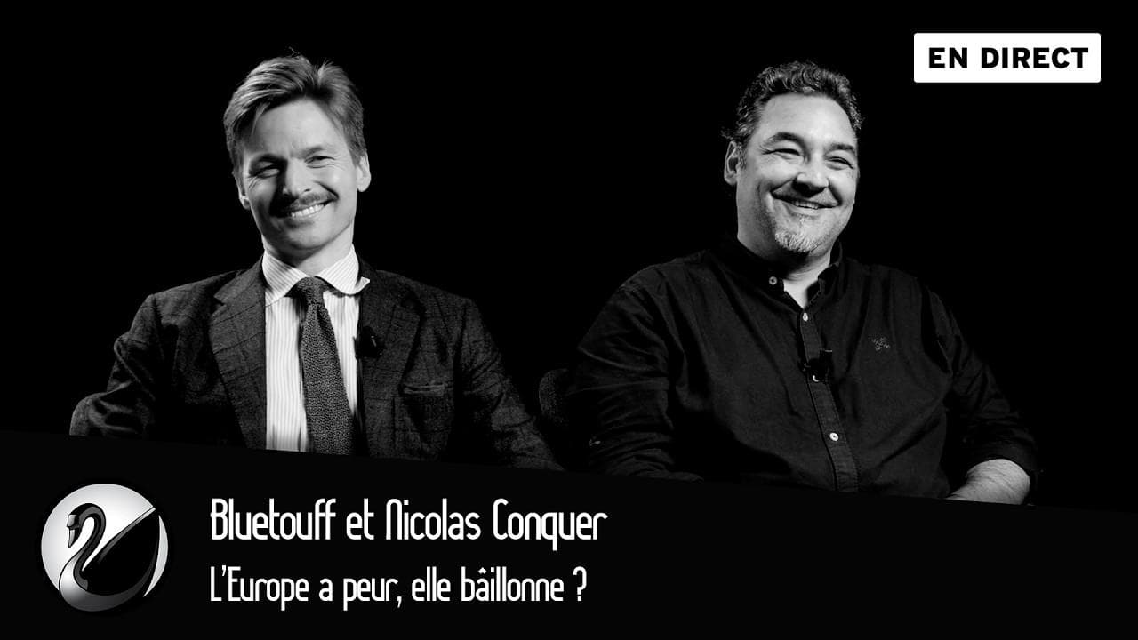 Bluetouff et Nicolas Conquer : L’Europe a peur, elle bâillonne ? - Thinkerview cover