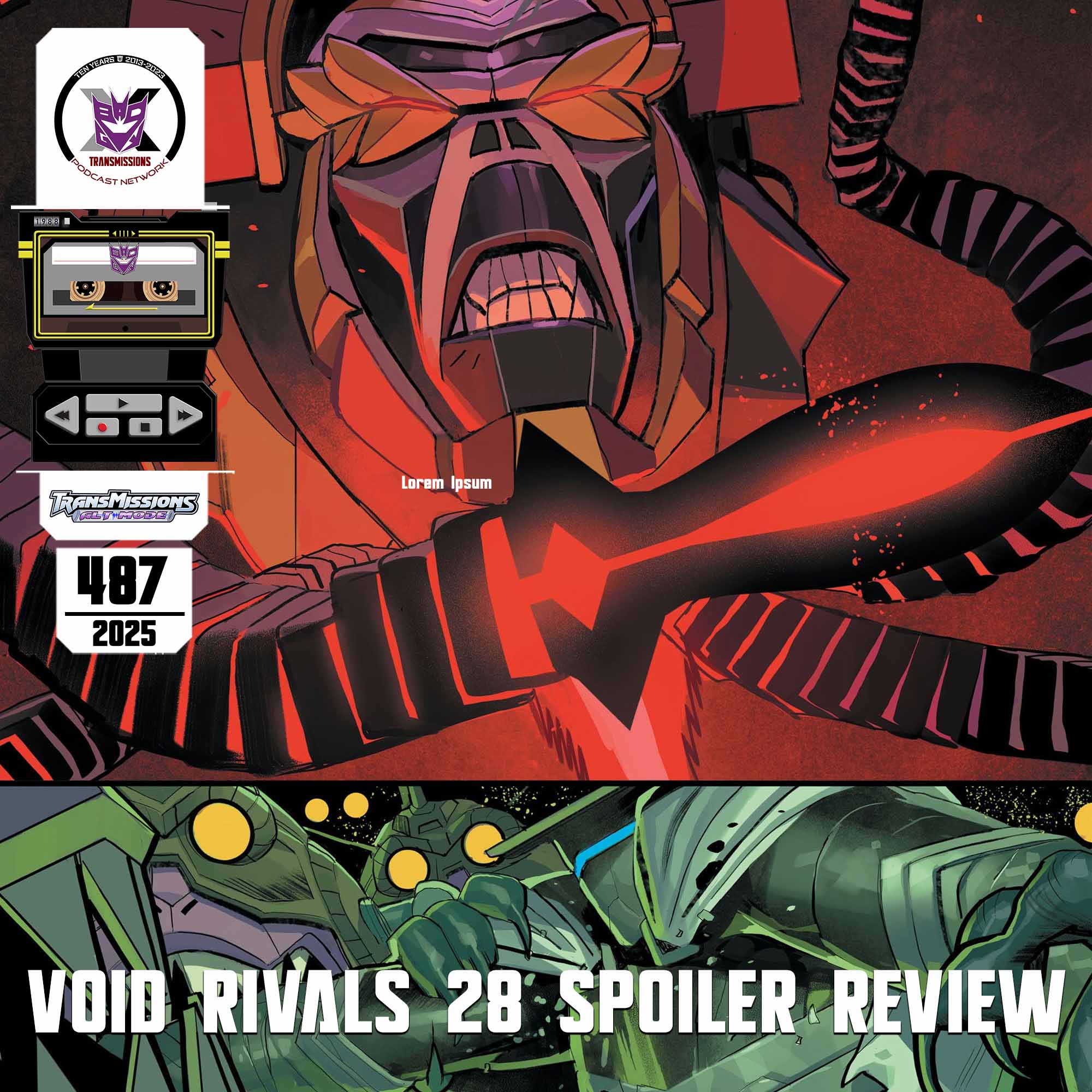 Void Rivals #28 Spoiler Review – Alt Mode Episode 487 — TransMissions: Transformers News and Reviews! - All Shows Feed cover