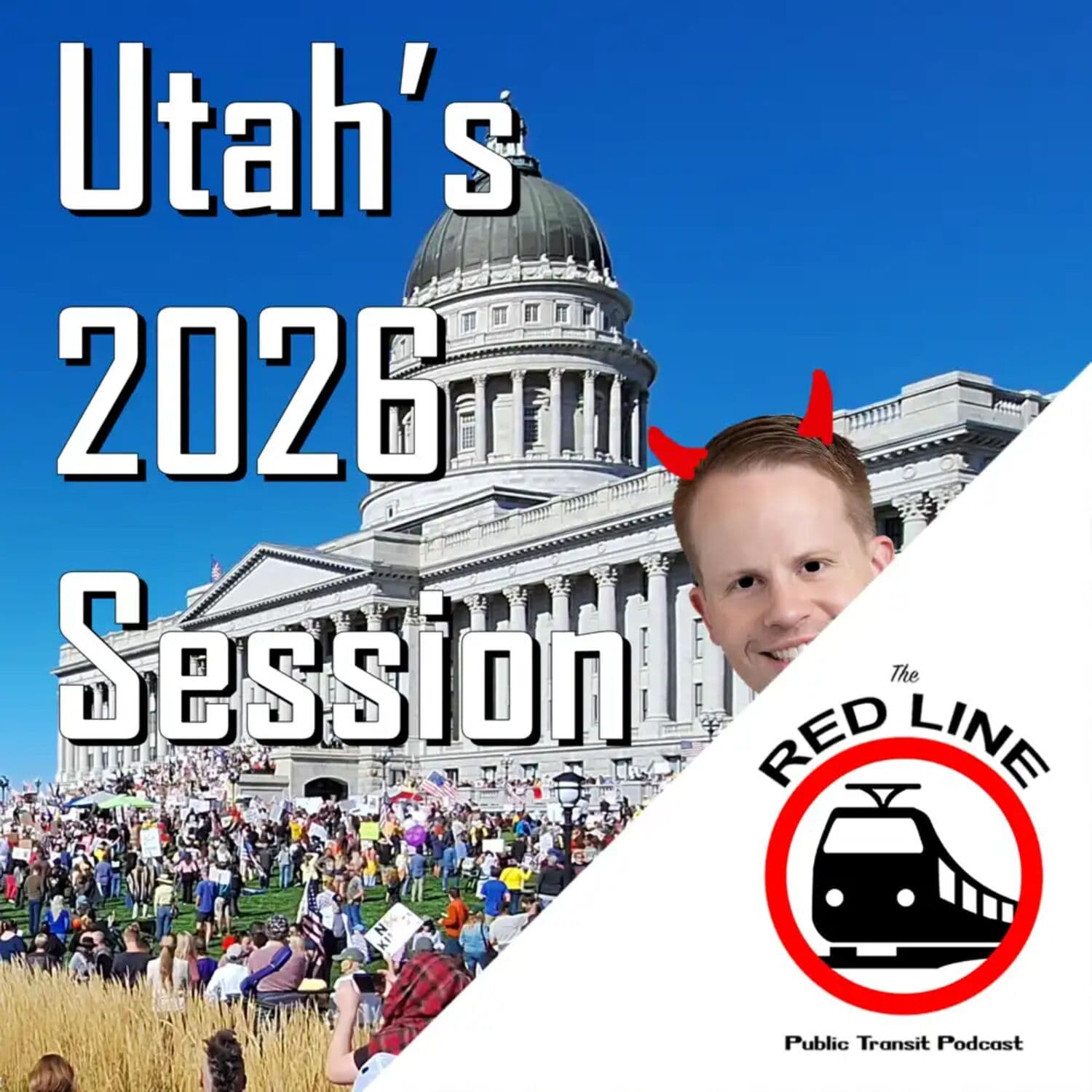 Oops! Duplicate Episode gone Evil - Utah Legislative Session: Episode 120 - The Red Line Podcast cover
