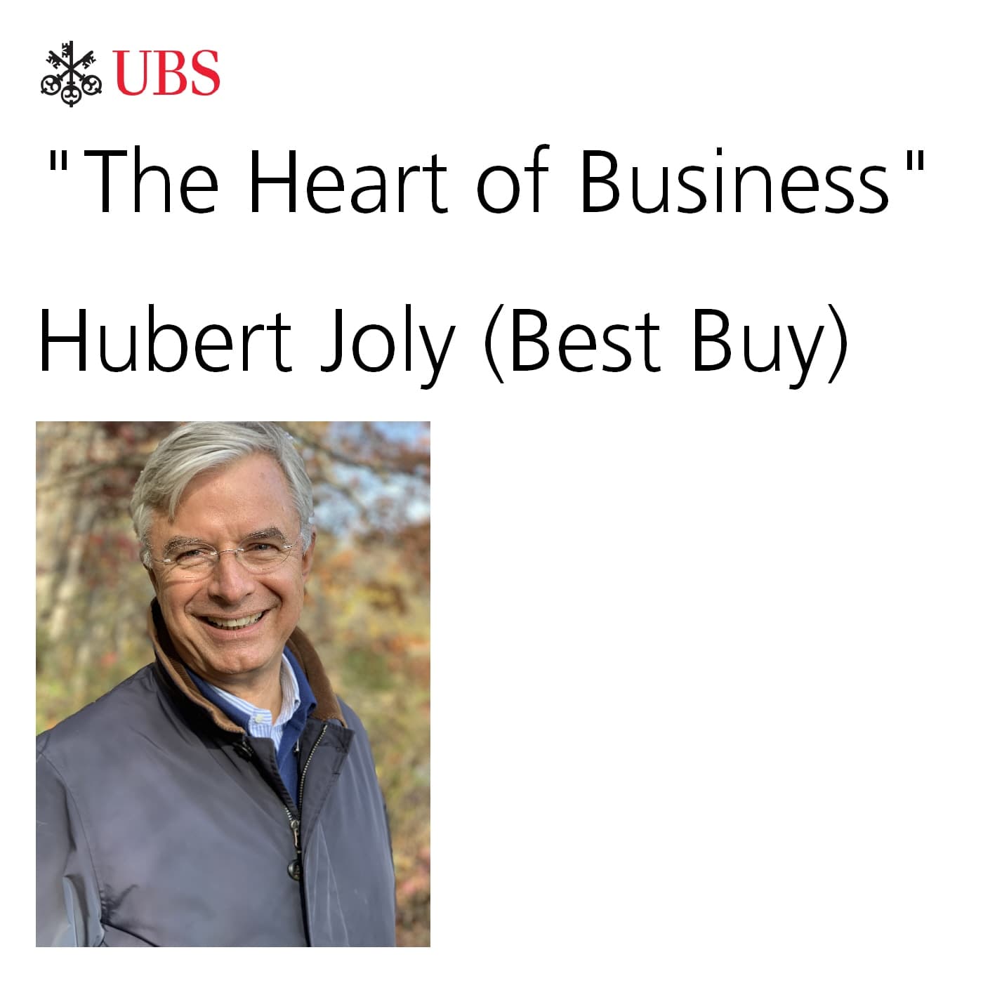 "The Heart of Business" with Hubert Joly - Financially Speaking with Mitch Slater cover