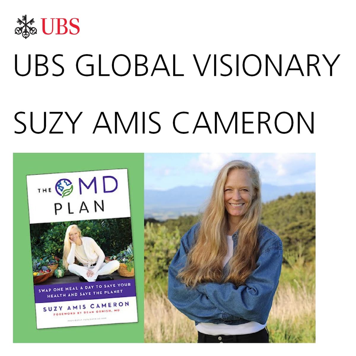 UBS Global Visionary Suzy Amis Cameron - Financially Speaking with Mitch Slater cover