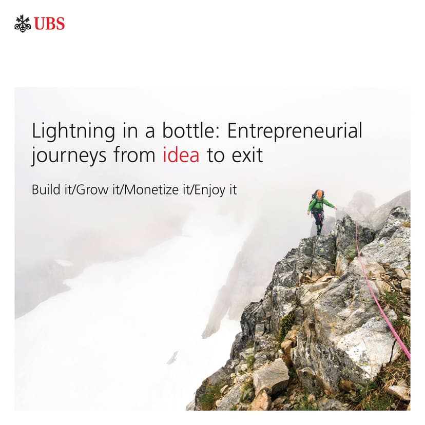 Lightning in a bottle: Entrepreneurial journeys from idea to exit cover