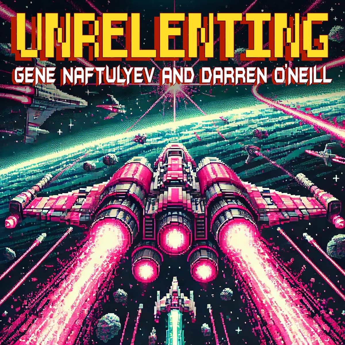 144: Pink Spaceships - Unrelenting cover