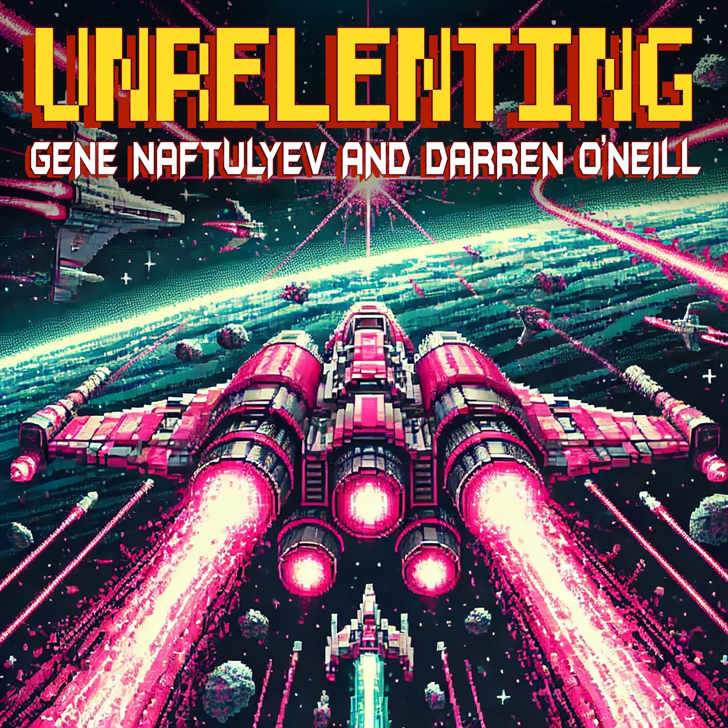 144: Pink Spaceships - Unrelenting cover