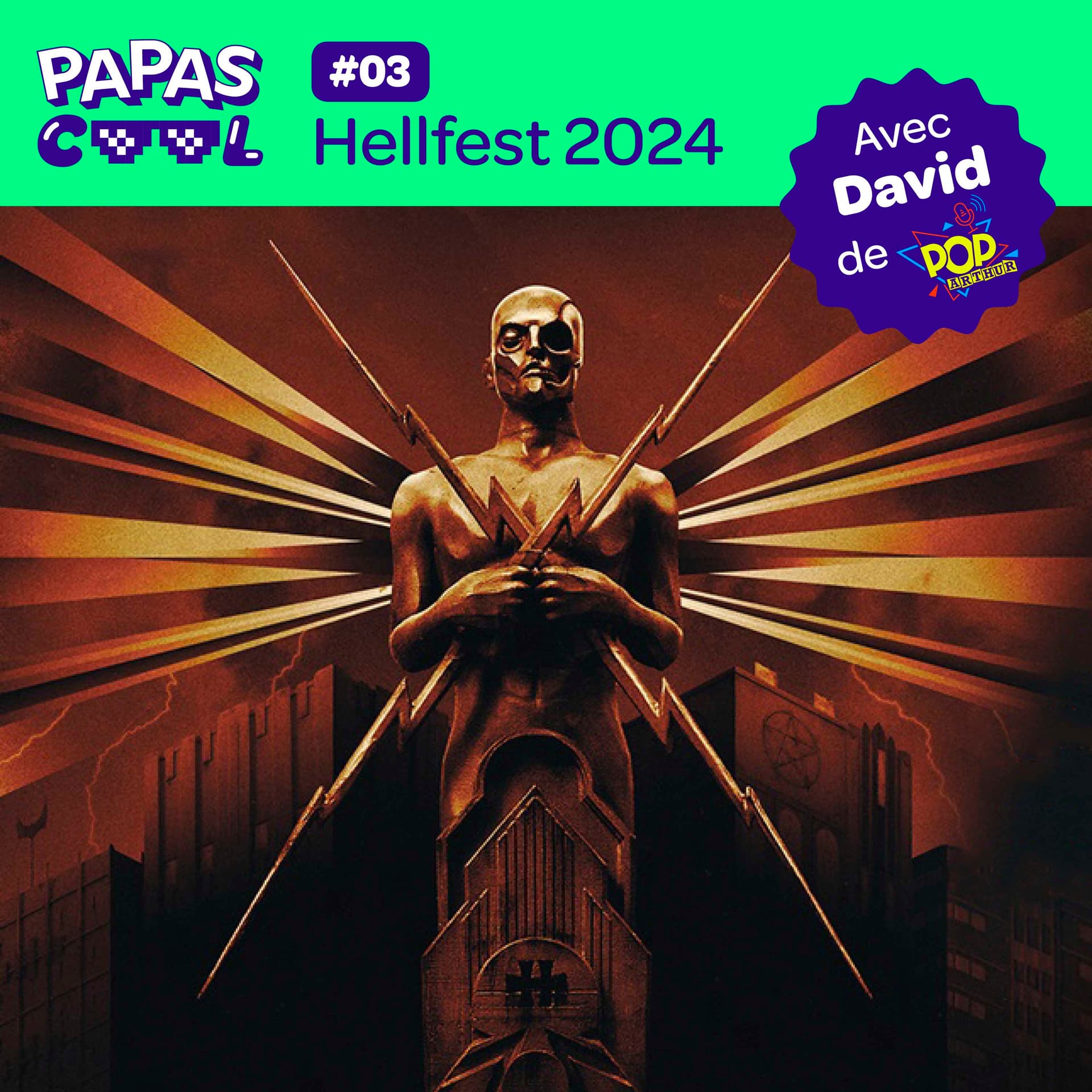  03 - Hellfest 2024  - Papas Cool cover
