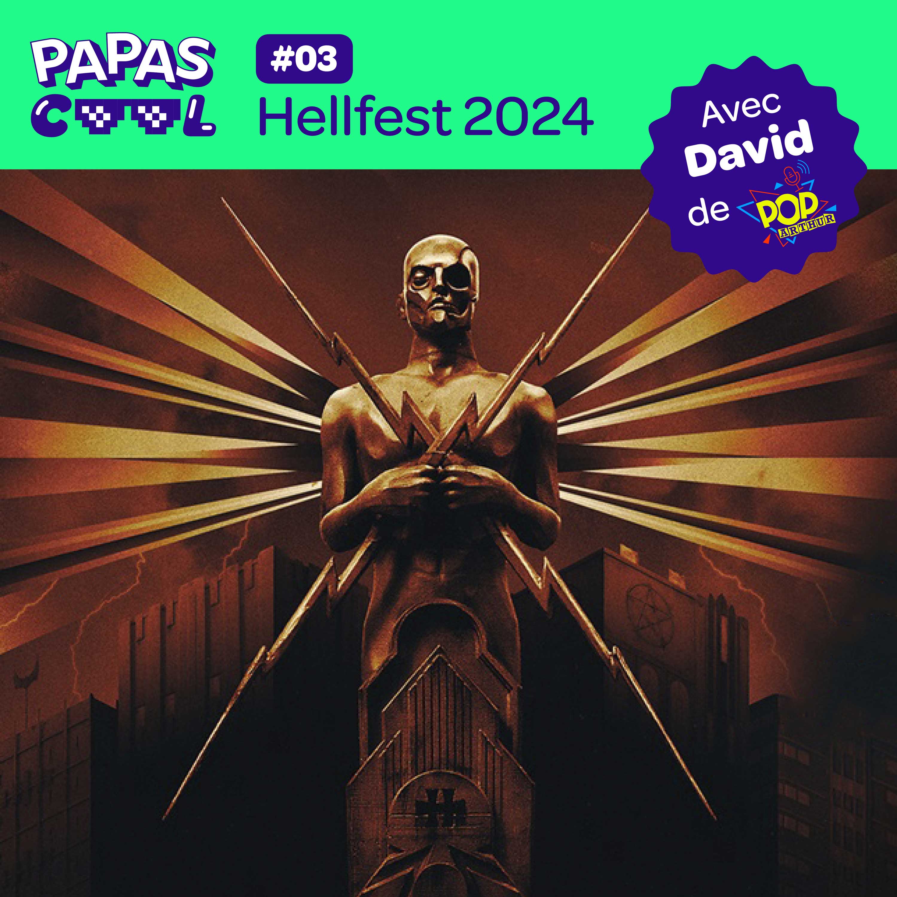  03 - Hellfest 2024  - Papas Cool cover