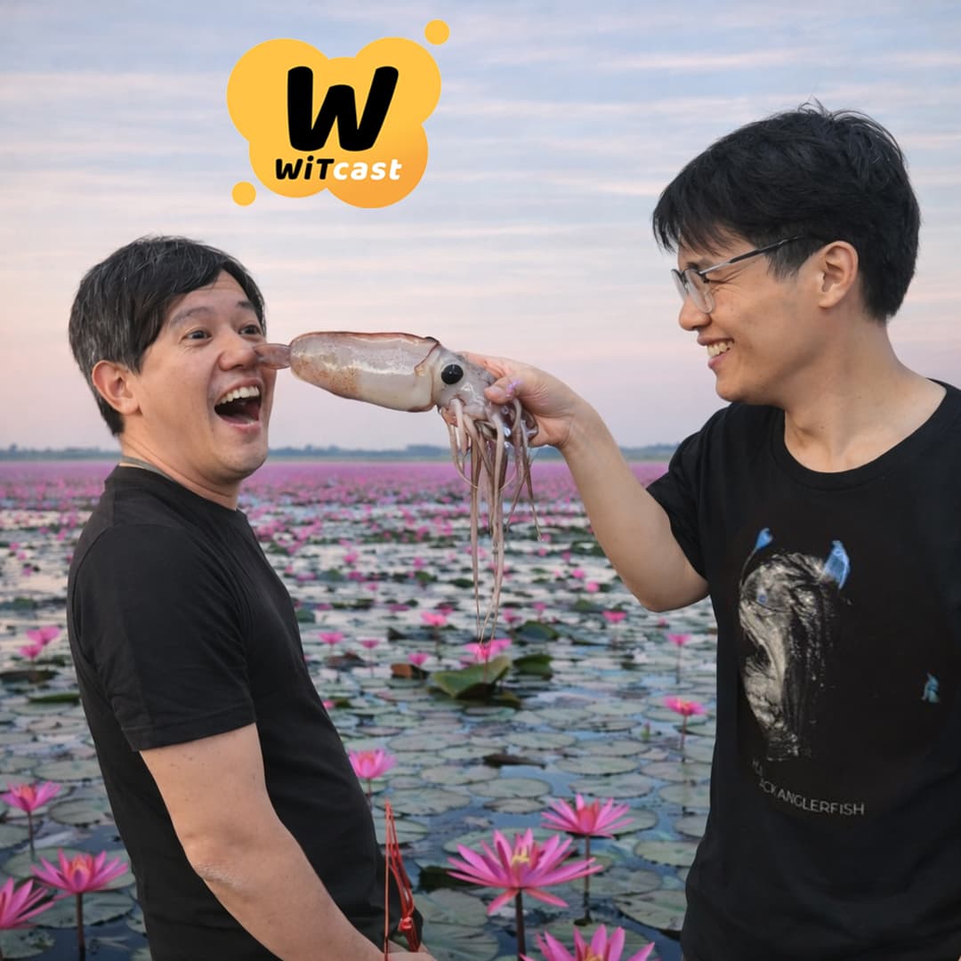 WiTcast 164 – คุยไหลๆ กับวิน&ชิน / ซอมไวเวอร์ / นิทรรศการ Tide of Tomorrow / ดราม่าความน่าเชื่อถือของงานวิจัย / ข่าวออร์การ่วมล่ากับโลมา / ฉลามกับตาต้อ / ฉลามกับขี้ - WiTcast cover