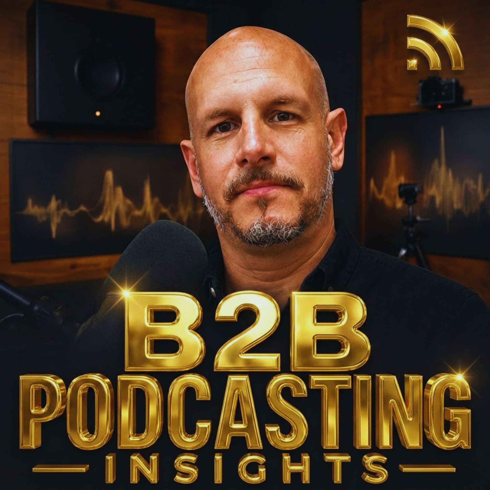 B2B Podcasting Insights - business strategy podcast for founders and brands cover