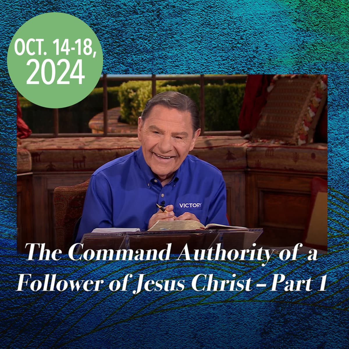 Christ Has Given Us His Rank 10/18 - Believer's Voice of Victory Audio Podcast cover