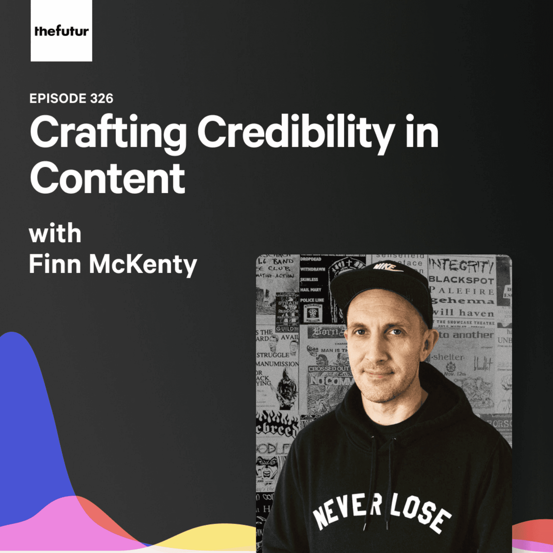 326 - Crafting Credibility in Content - With Finn McKenty — The Futur with Chris Do cover