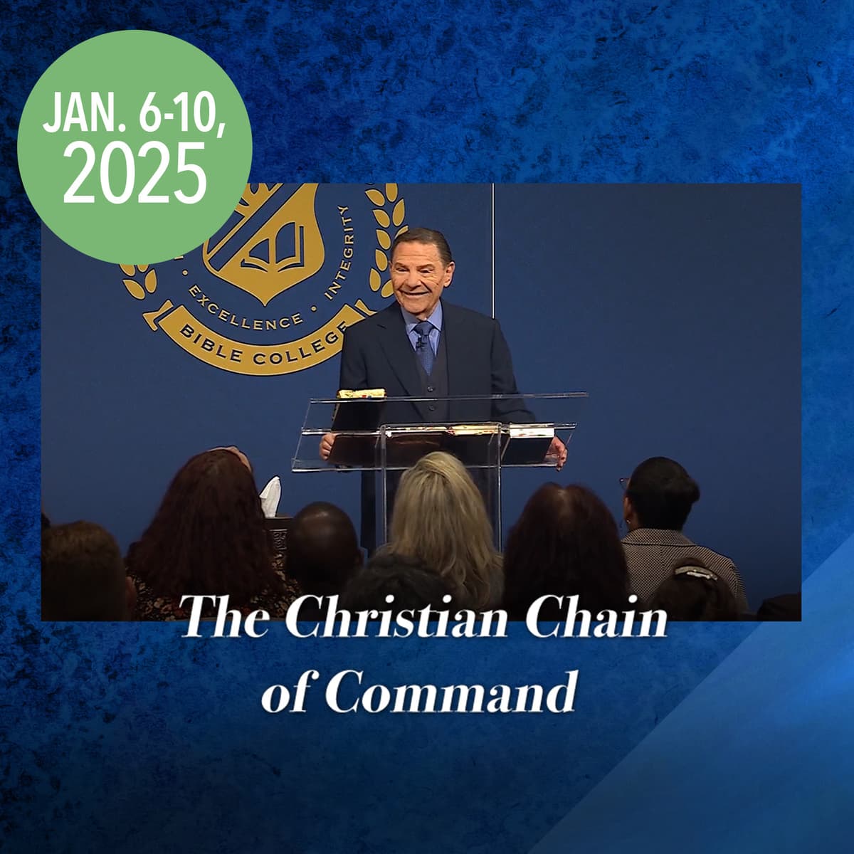The Christian Chain of Command Serves Others 01/10 - Believer's Voice of Victory Audio Podcast cover