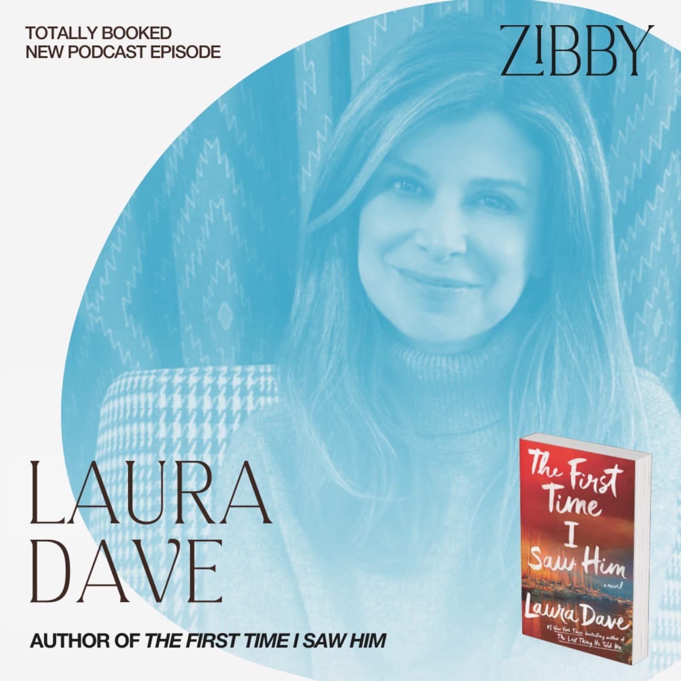 Laura Dave, THE FIRST TIME I SAW HIM - Totally Booked with Zibby cover