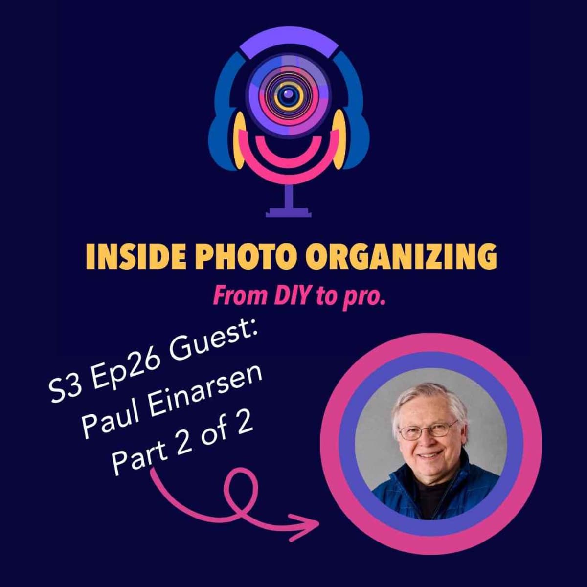 Season 3 - Episode 26 - Paul Einarsen Apple Photos Part Two - Inside Photo Organizing cover