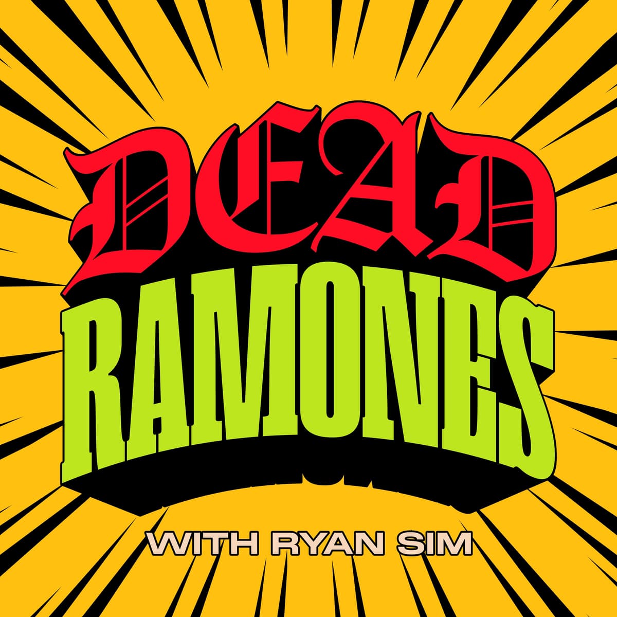 46. 1981—2024: 43 Years Of Hardcore - Dead Ramones cover