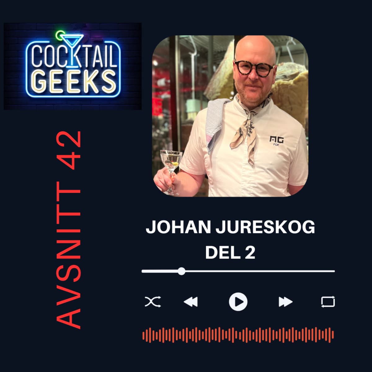 Johan Jureskog - Del 2 - Cocktailgeeks cover