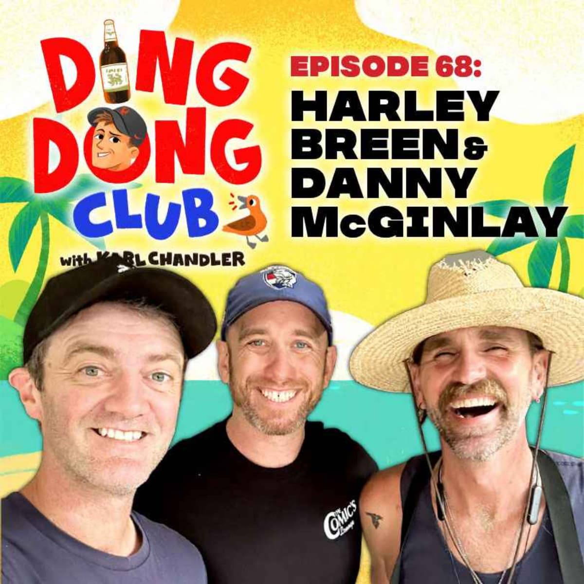 Ding Dong Club with Karl Chandler: #68 - Harley Breen & Danny McGinlay - Ding Dong Club with Karl Chandler cover