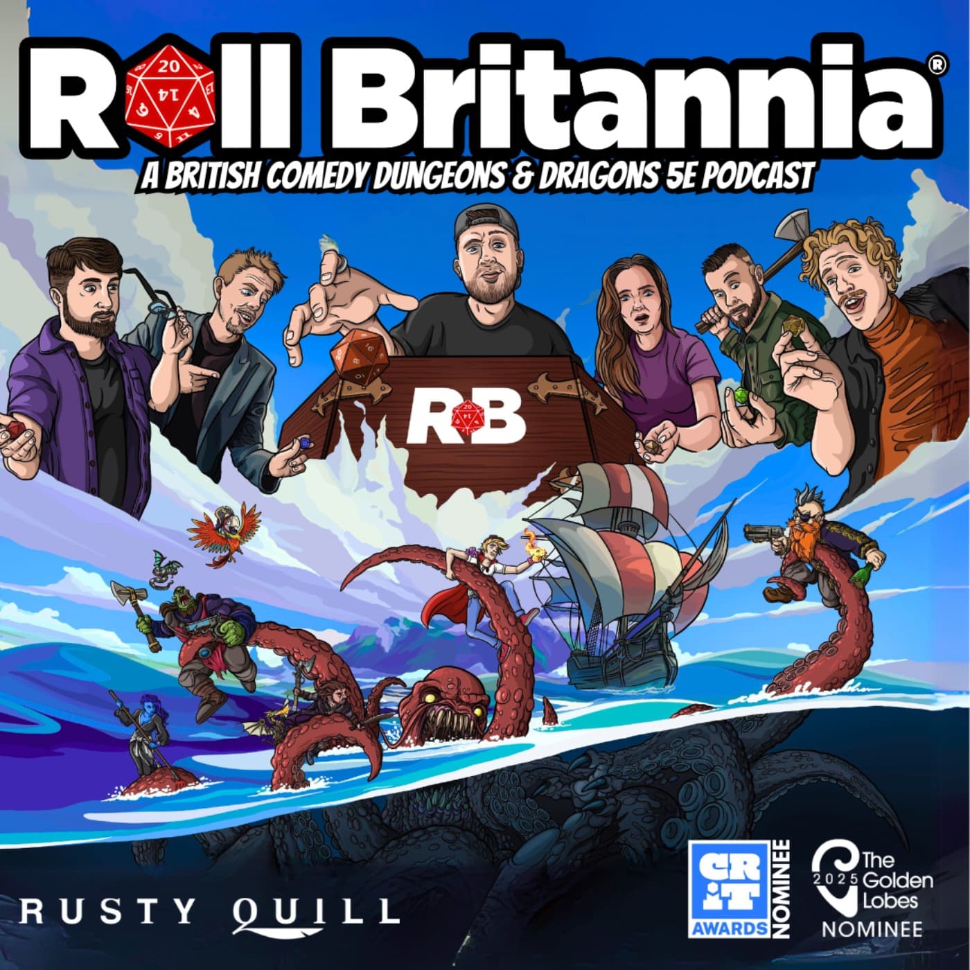 Roll Britannia - A British Dungeons & Dragons 5e Podcast cover