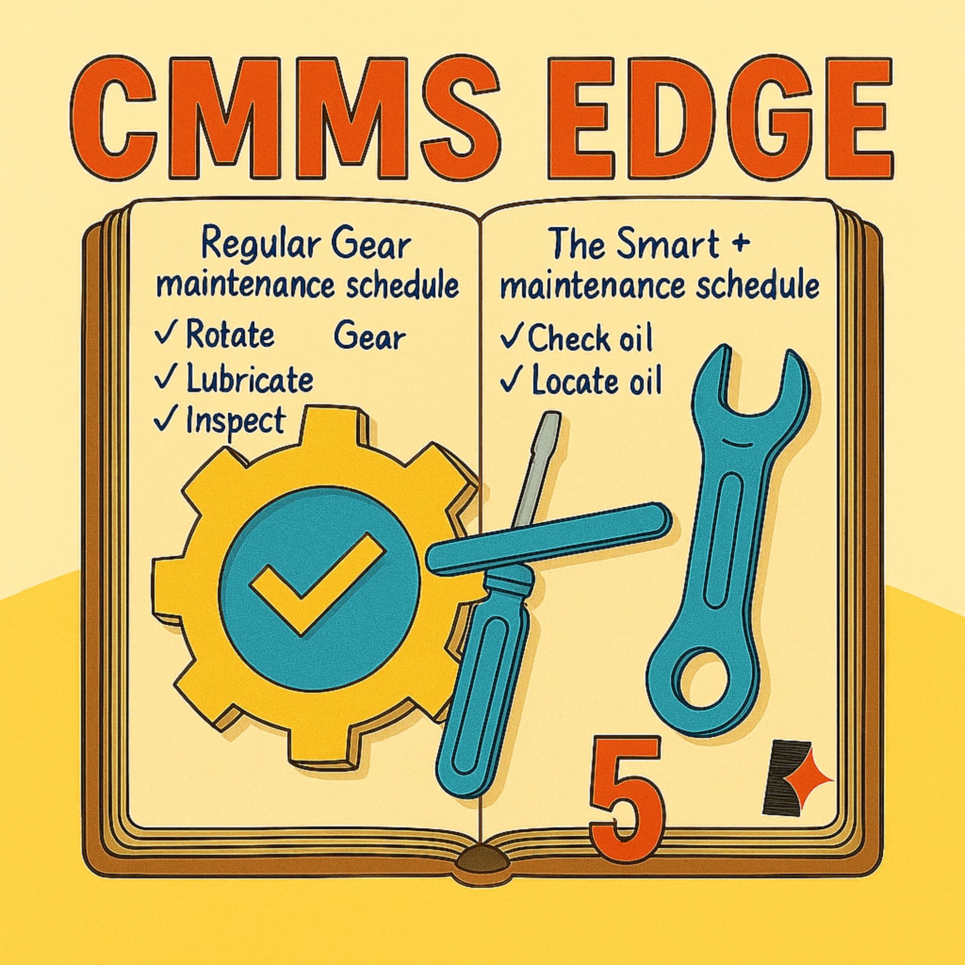 Study or Action in San Diego Maintenance - CMMS Edge: The Smart Maintenance Playbook cover