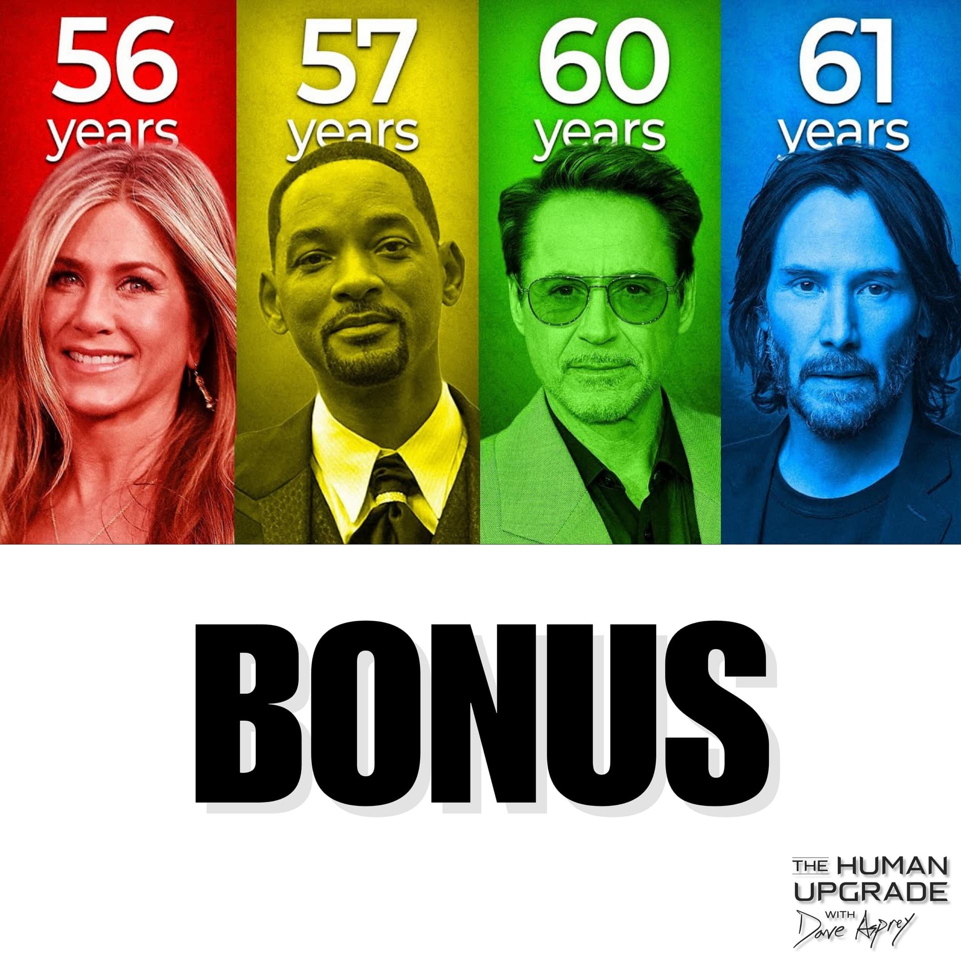 The Boring Secret Behind Celebrities Who Don’t Age : 1364 - The Human Upgrade: Biohacking for Longevity & Performance cover