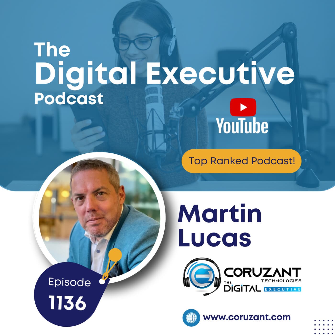 The Future of Decision Science: Martin Lucas on Human-AI Alignment and Deterministic Intelligence | Ep 1136 - The Digital Executive cover