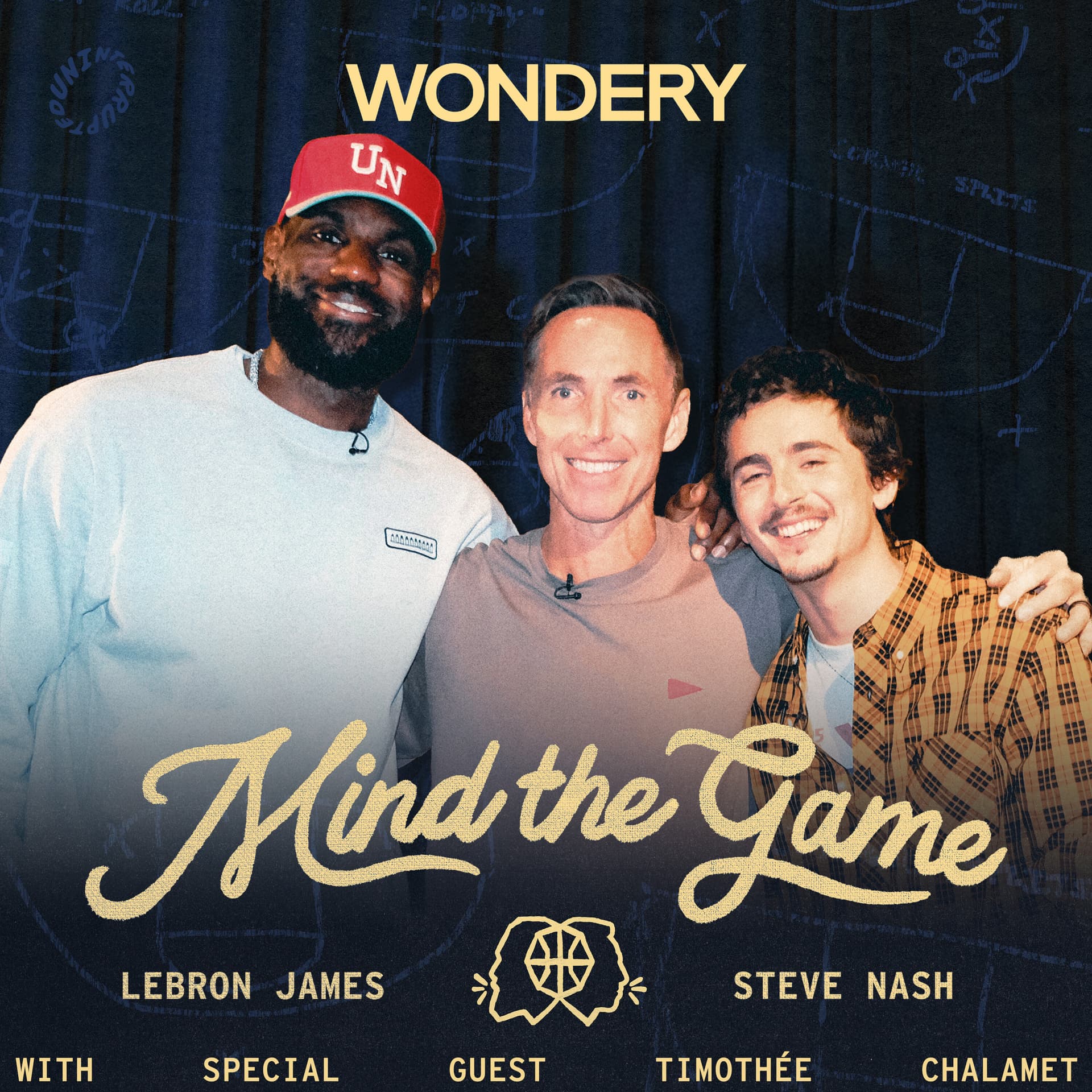 Timothée Chalamet and LeBron James: Live from Hollywood, CA - Mind the Game cover