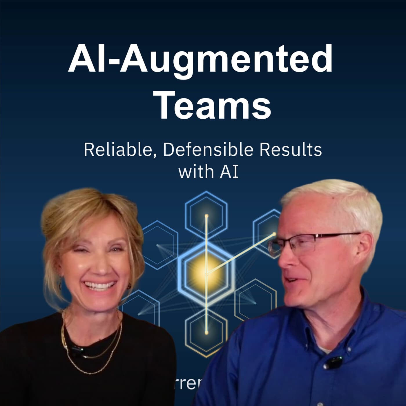 #350 AI-Augmented Teams: How to create Defensible repeatable results | Book Release — Embracing Digital Transformation cover