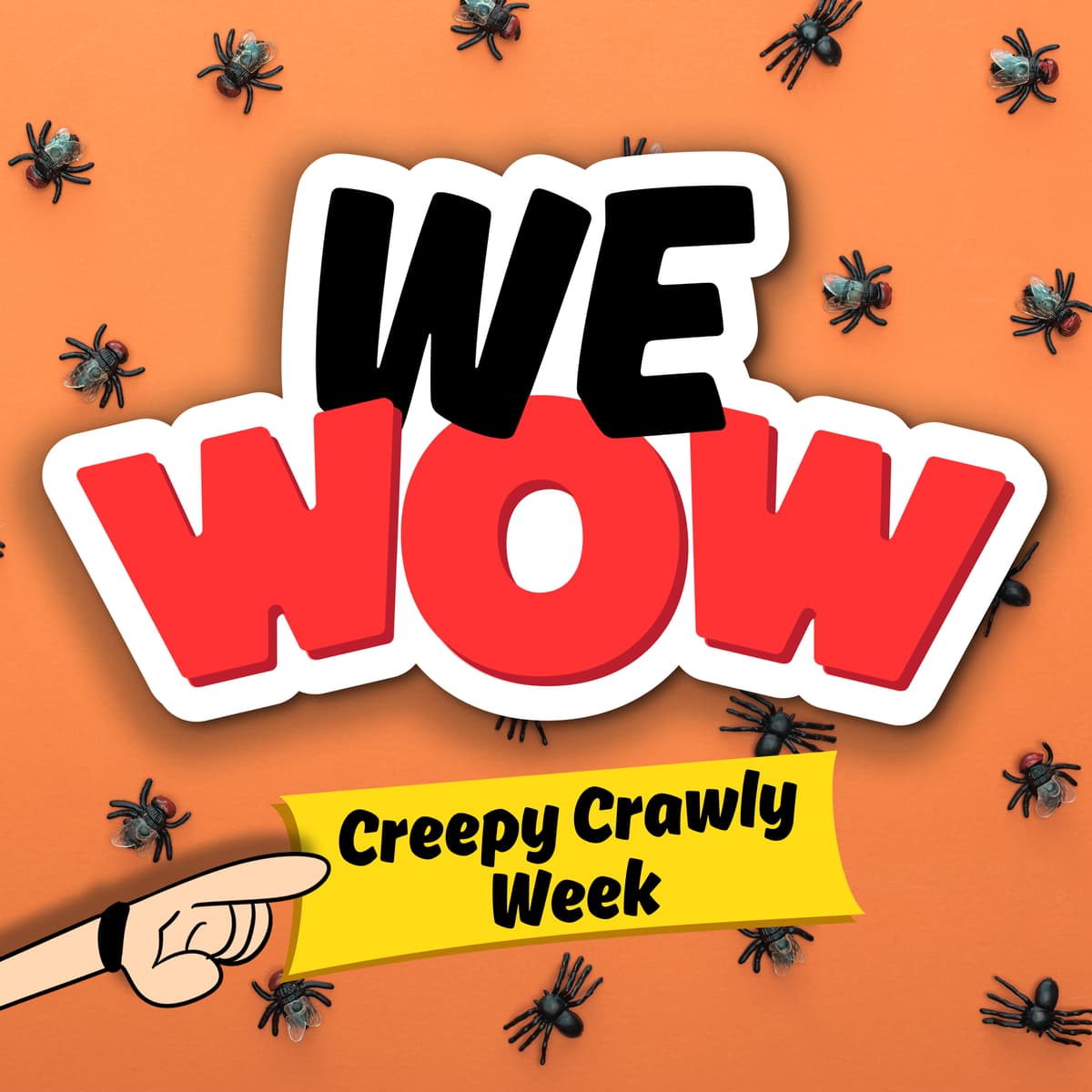 WeWow Creepy Crawly Week - Day 3: Dennis’s Pest-aurant (10/29/25) - Wow in the World cover
