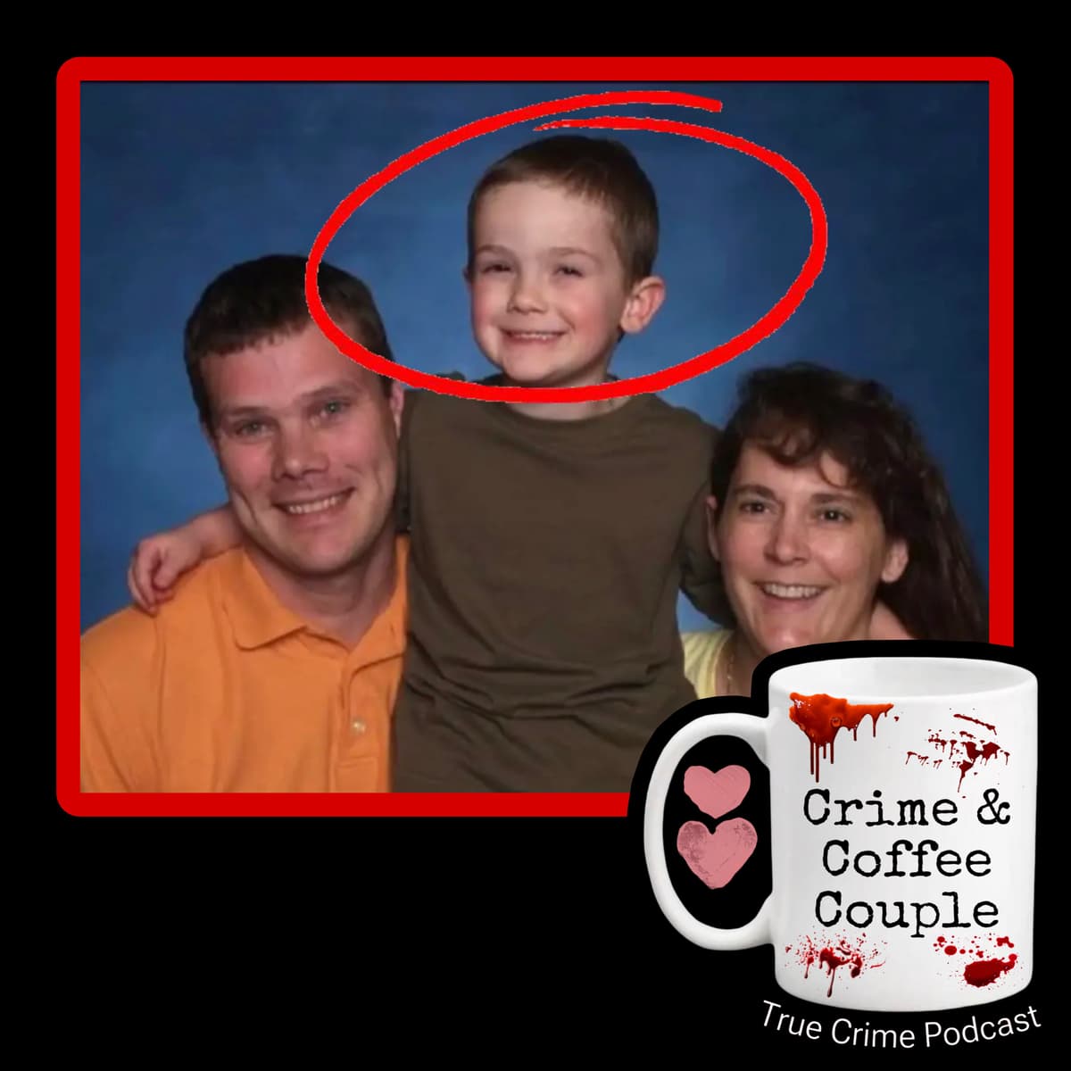 The disappearance of Timmothy Pitzen | Ep 233 - Crime and Coffee Couple - True Crime Podcast cover
