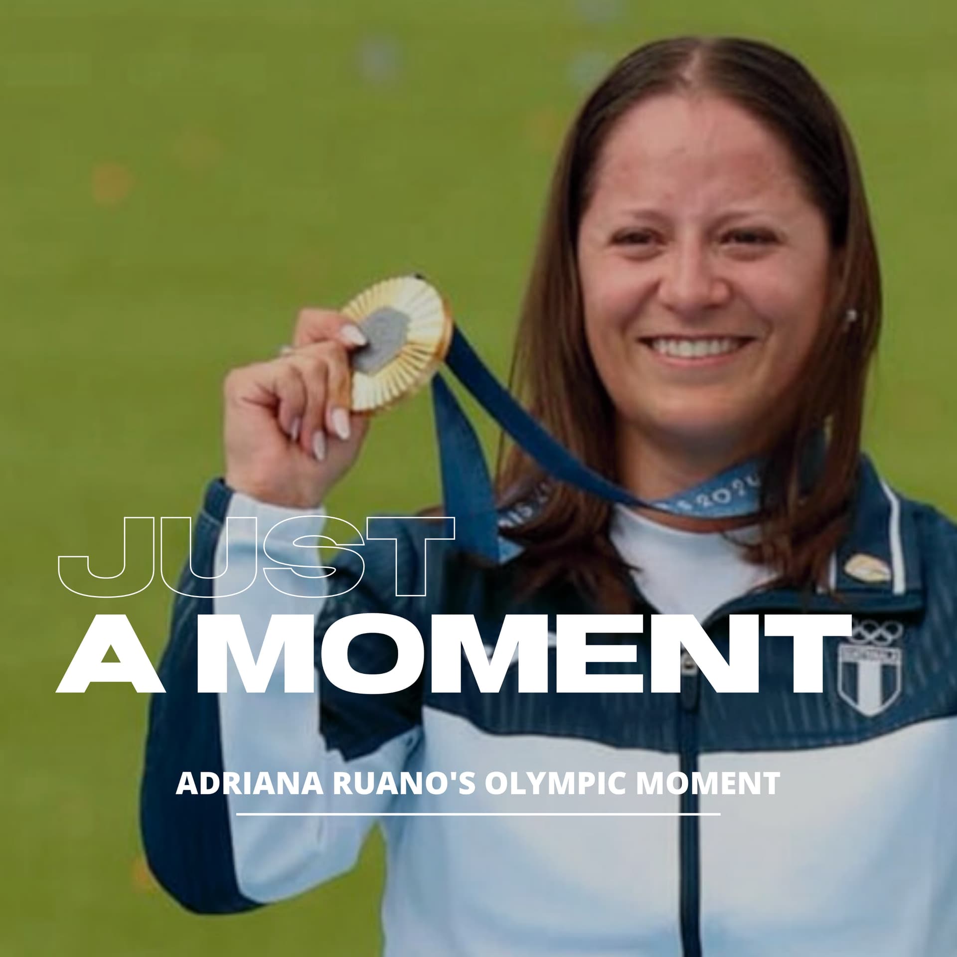 Adriana Ruano's Remarkable Olympic Moment - Just A Moment cover