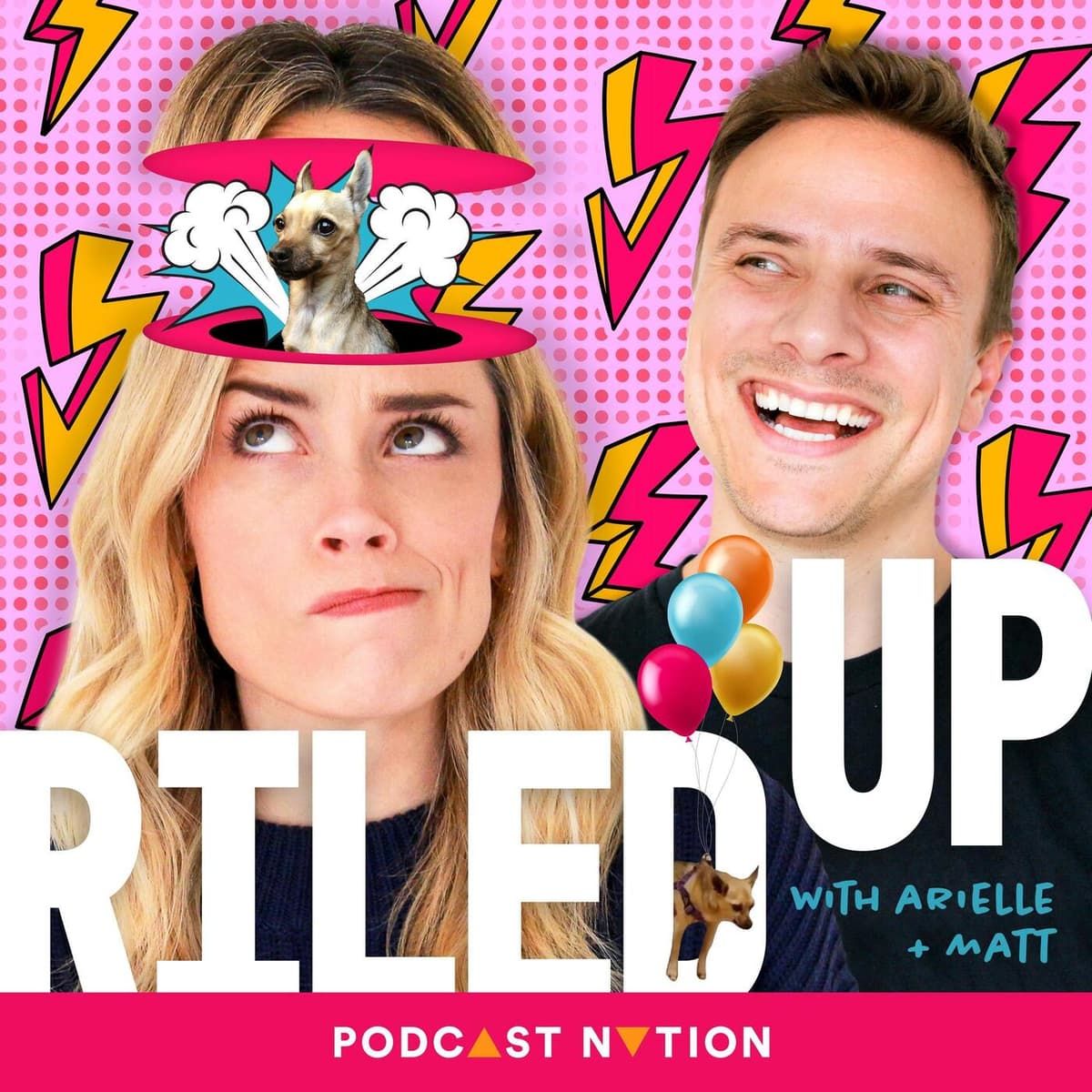 Riled about hangovers and girls dressing rooms - Riled Up with Arielle & Matt cover
