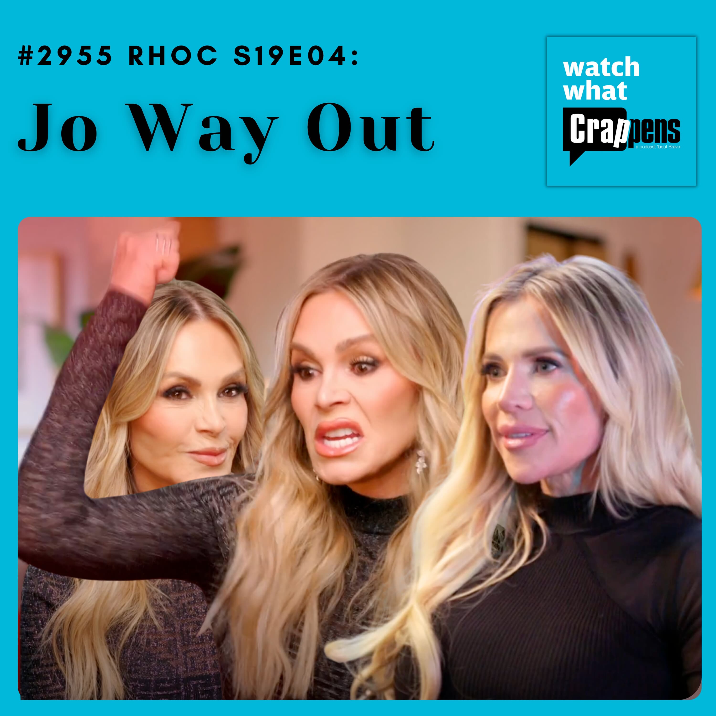 #2955 RHOC S19E04: Jo Way Out - Watch What Crappens cover