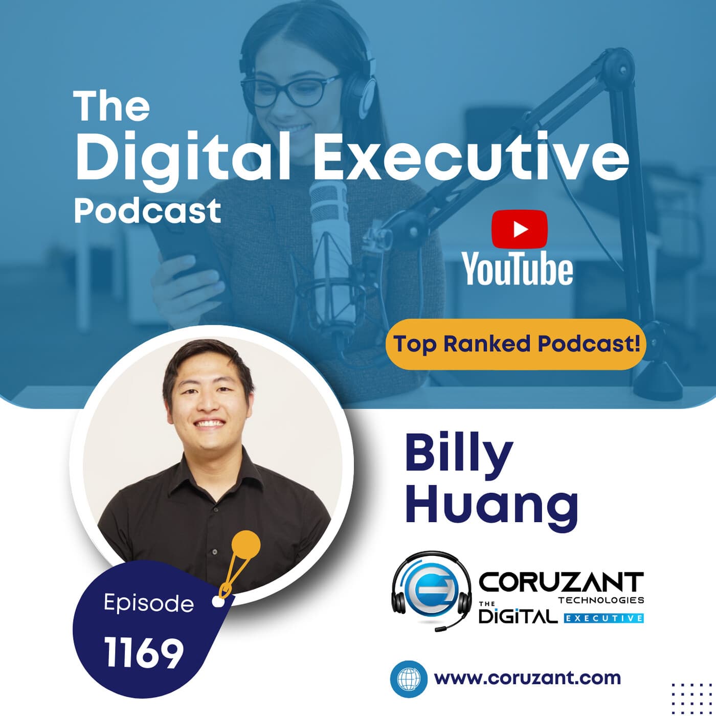 Billy Huang: Financing the Future of Creators | Ep1169 - The Digital Executive cover