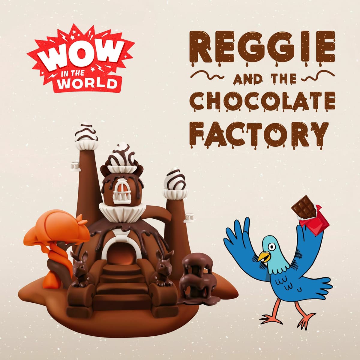 Reggie And The Chocolate Factory (4/3/23) - Wow in the World cover