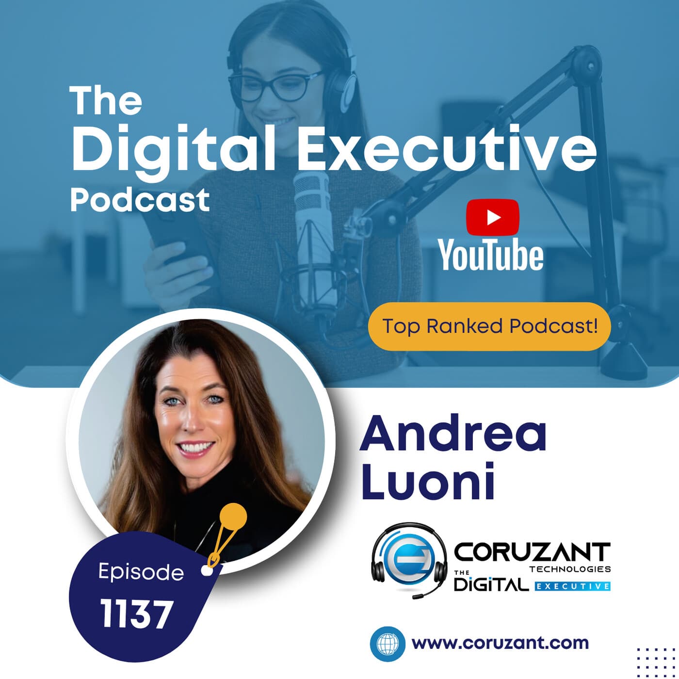 Challenging the Status Quo: Andrea Luoni on Disrupting Insurance with Integrity and Transparency | Ep 1137 - The Digital Executive cover