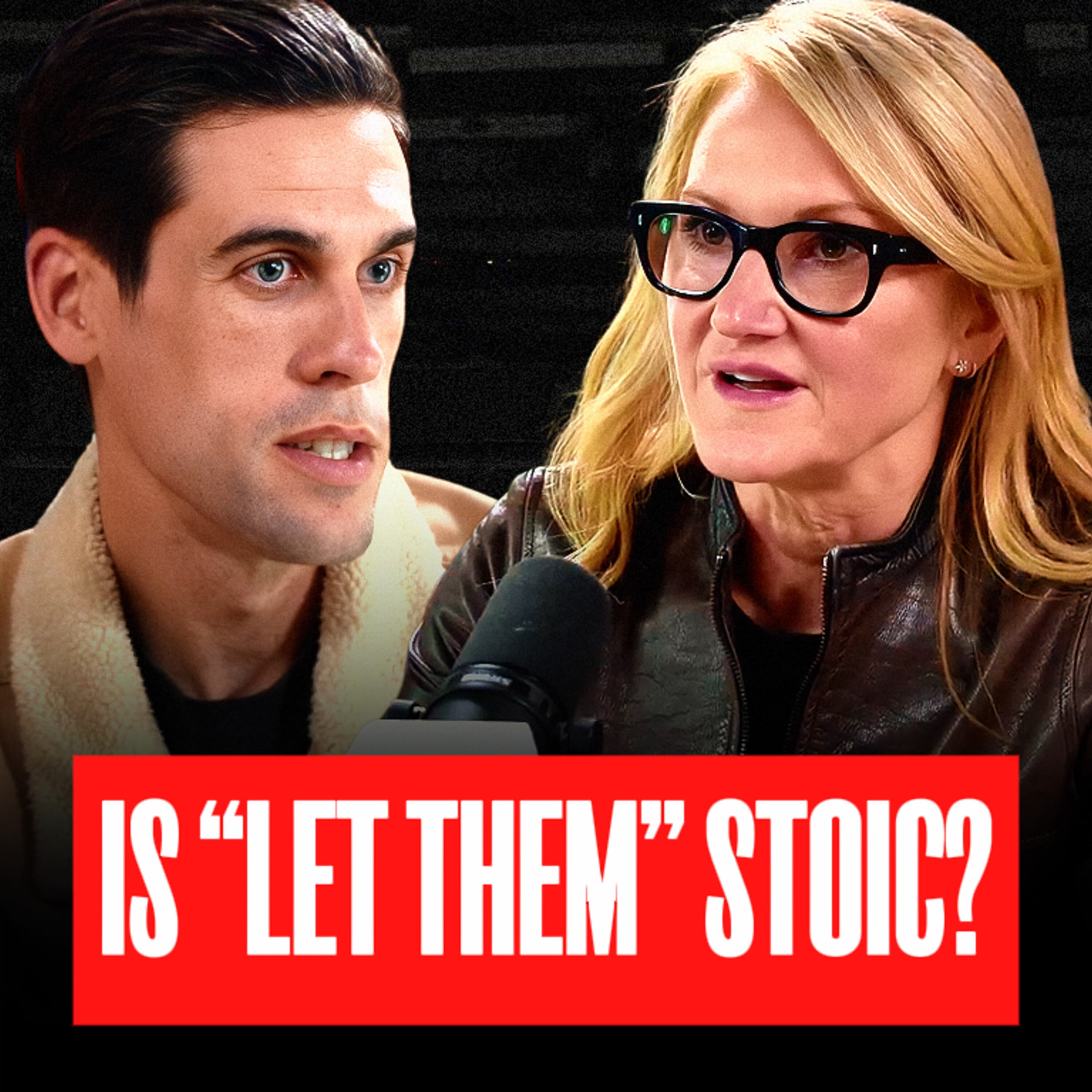 Mel Robbins | What Would a Stoic Think About The Let Them Theory? - The Daily Stoic cover