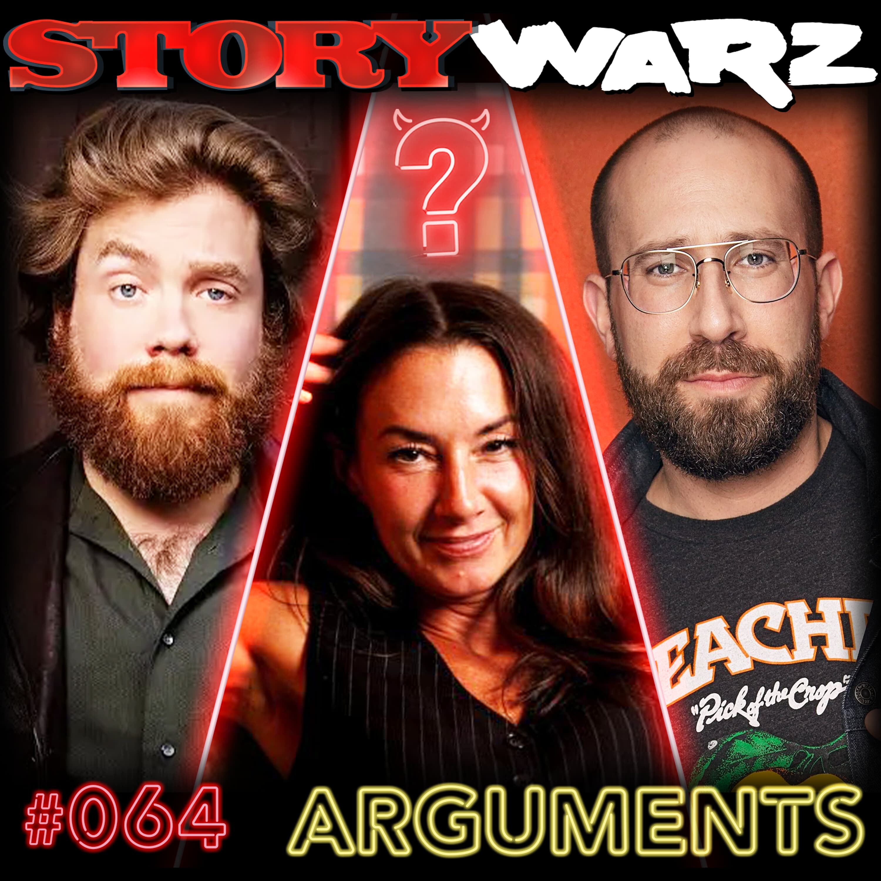 064. Kerryn Feehan, Dan St. Germain, Louis Katz | Arguments - Story Warz cover