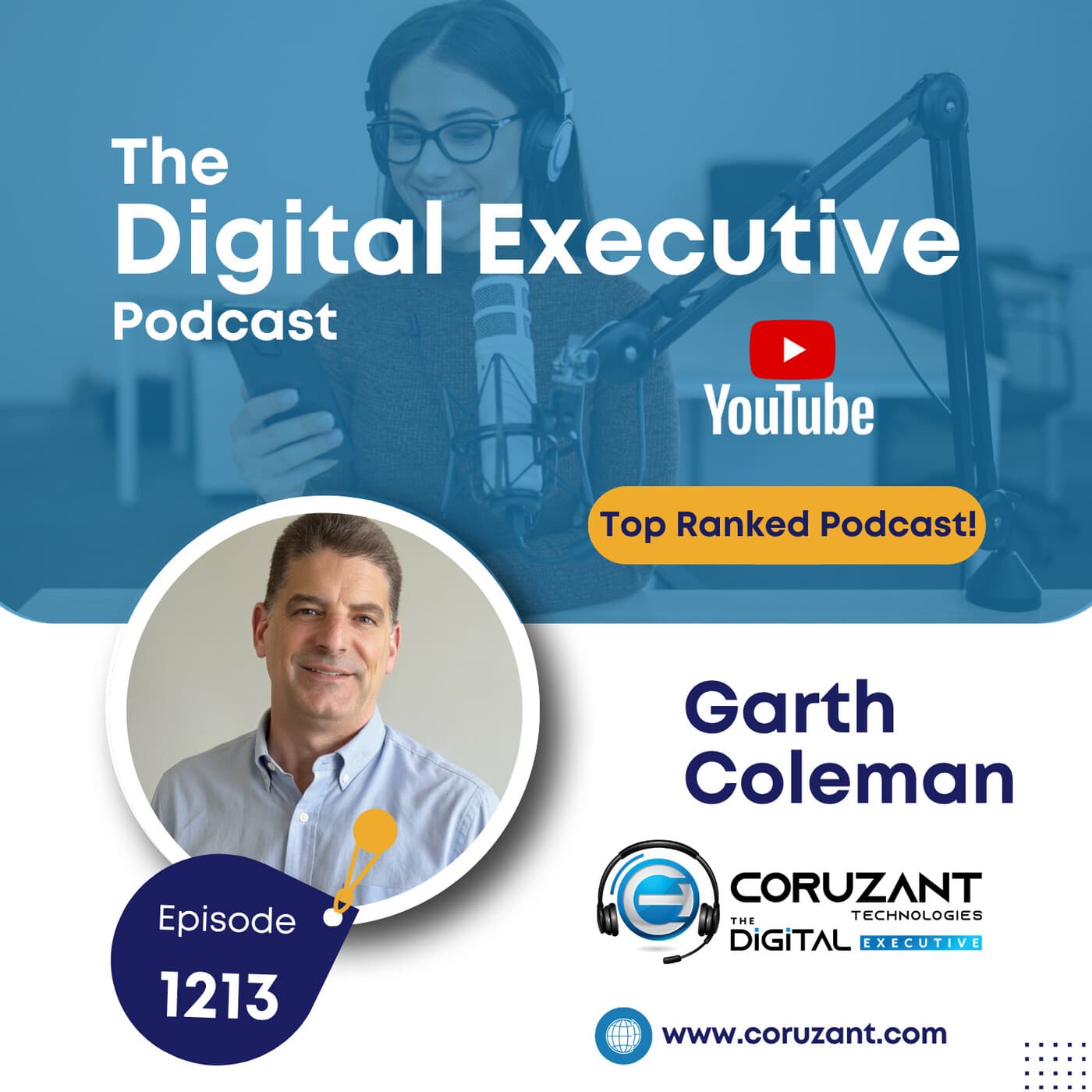 Garth Coleman: Bridging the Digital Gap with AI and 3D | Ep 1213 - The Digital Executive cover