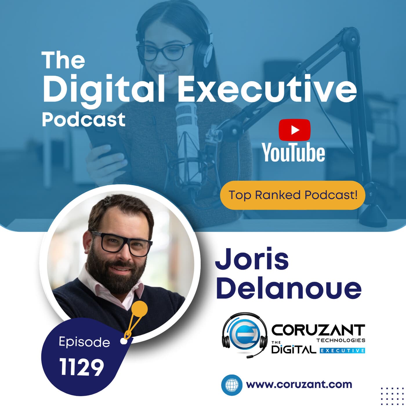 Tokenizing Equity: Joris Delanoue - Building Fairmint and the Future of On-Chain Capital Markets | Ep 1129 — The Digital Executive cover