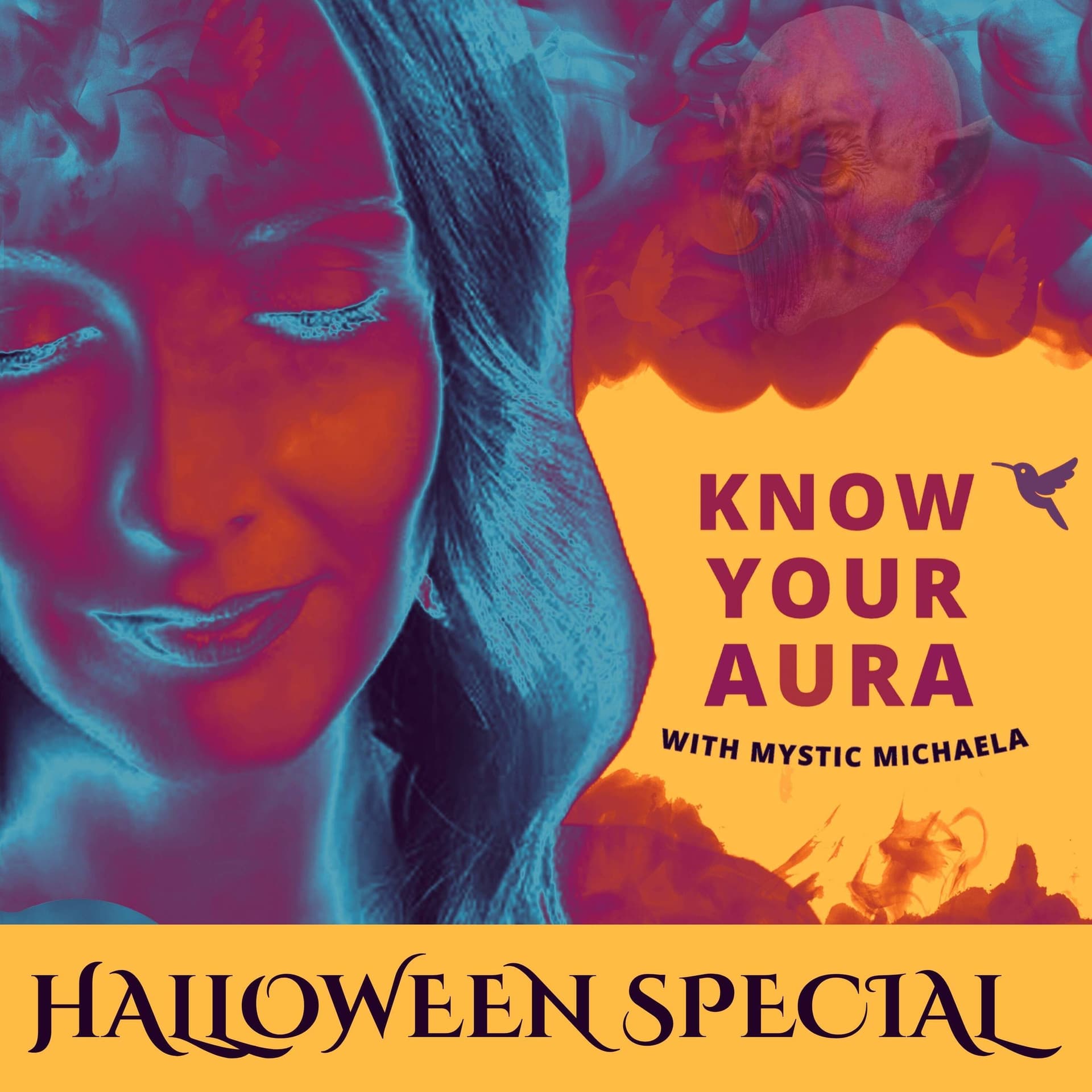 EP296: Mystic Michaela’s Halloween Special - Know Your Aura with Mystic Michaela cover