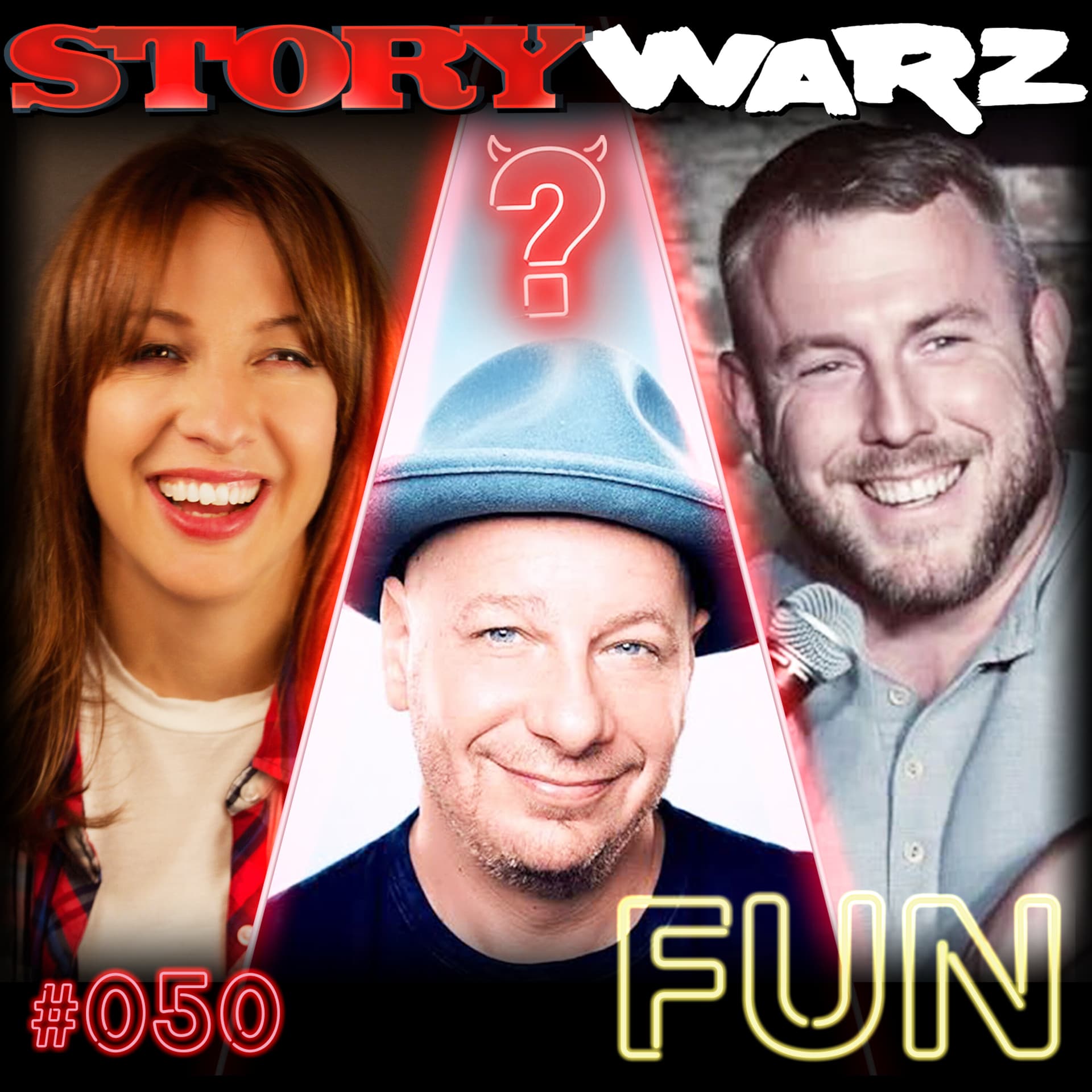 050. Jeff Ross, Bonnie McFarlane & KP Burke | Fun - Story Warz cover