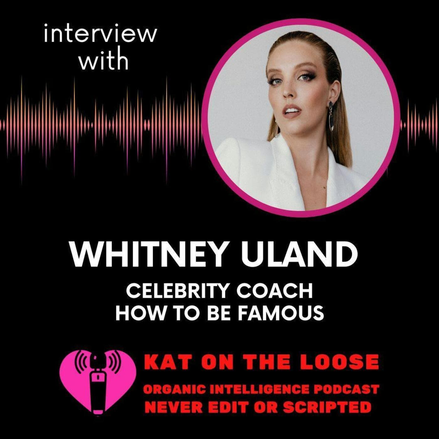 HOW TO BE FAMOUS WITH CELEBRITY COACH WHITNEY ULAND - Kat on the Loose cover