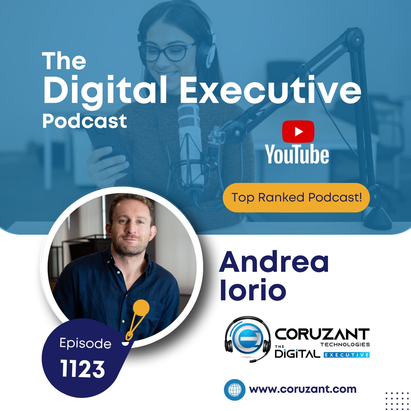 Leading with Humanity: Andrea Iorio on AI, Ethics, and the Future of Leadership | Ep 1123 - The Digital Executive cover